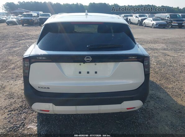 3N8AP6CA8SL394901 2025 NISSAN KICKS White 