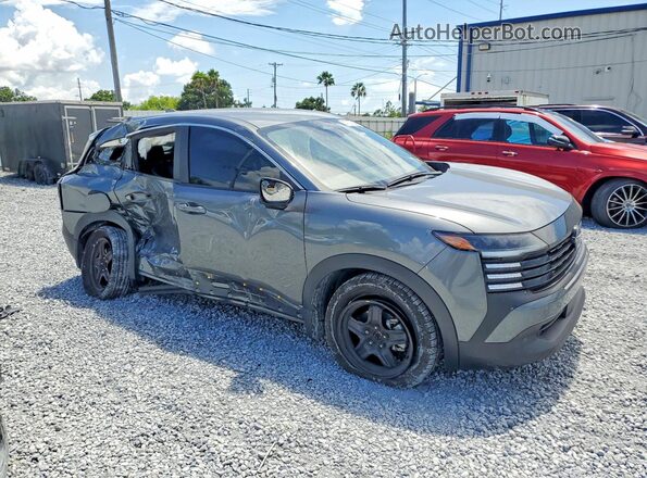 3N8AP6CA9SL356531 2025 NISSAN KICKS Gray Передня права чверть