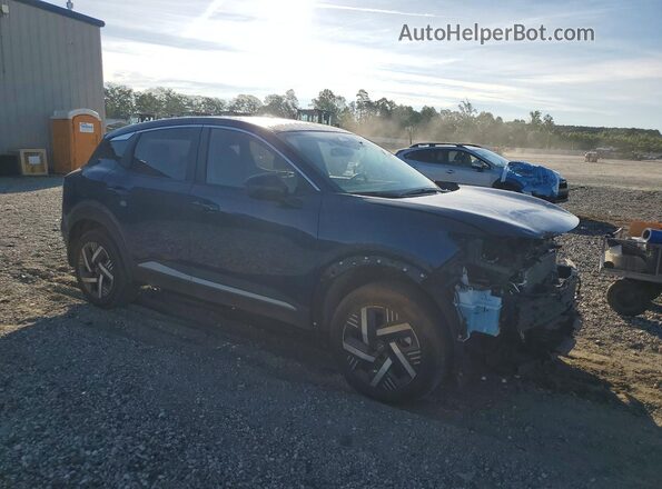 3N8AP6CA9SL399914 2025 NISSAN KICKS Синий Передняя правая четверть