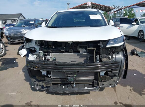 3N8AP6CB0SL419282 2025 NISSAN KICKS White Вид задньої частини салону