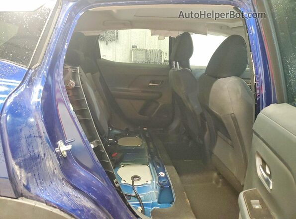 3N8AP6CB0TL337747 2026 NISSAN KICKS Blue Widok wnętrza z tyłu