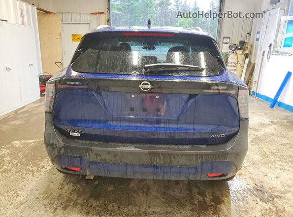 3N8AP6CB0TL337747 2026 NISSAN KICKS Blue Widok z tyłu