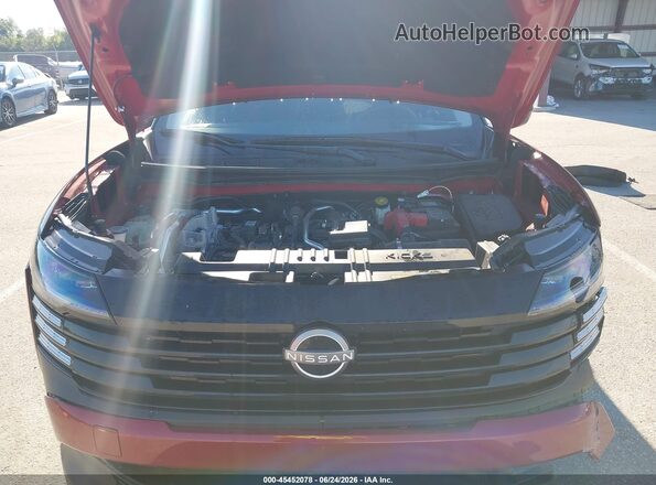 3N8AP6CB1SL357343 2025 NISSAN KICKS Red Вид ззаду