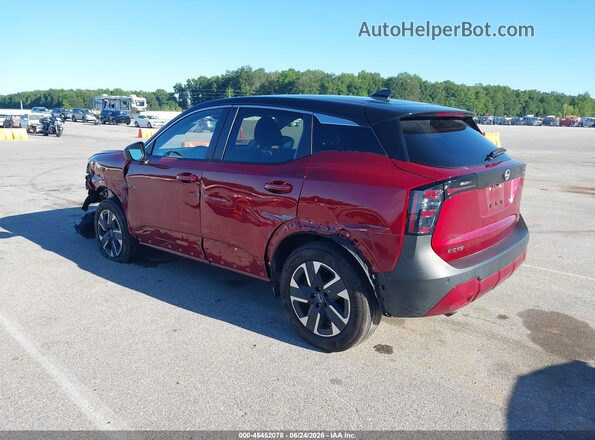 3N8AP6CB1SL357343 2025 NISSAN KICKS Red Задня ліва чверть