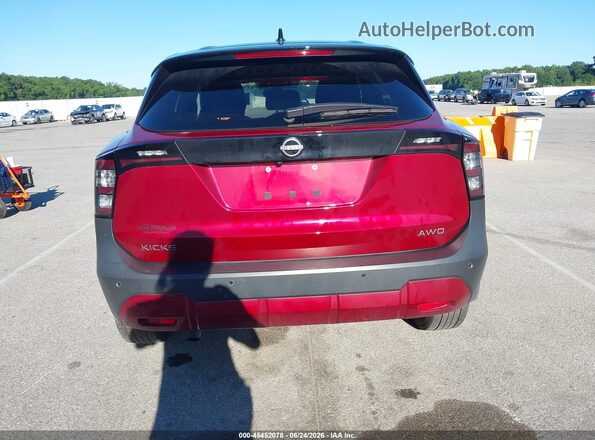 3N8AP6CB1SL357343 2025 NISSAN KICKS Red 