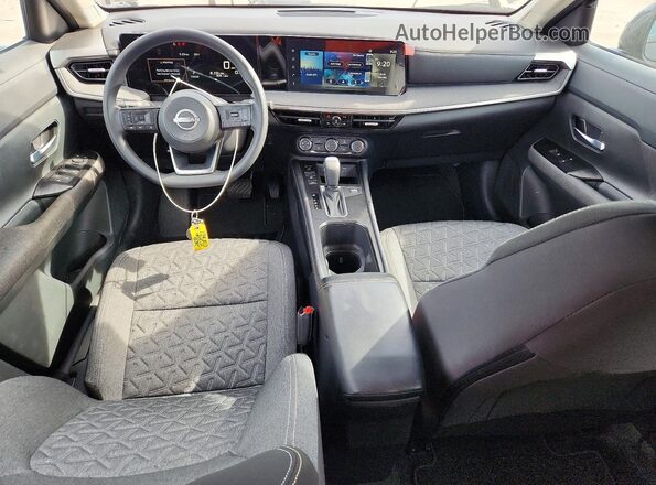 3N8AP6CB1SL365278 2025 NISSAN KICKS Black წინა პანელის ხედი
