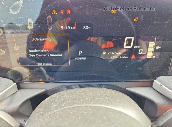 3N8AP6CB1SL365278 2025 NISSAN KICKS Black ხელსაწყოთა პანელის ხედი