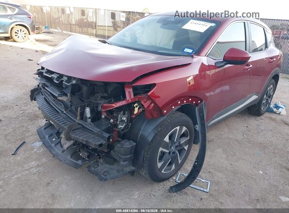 3N8AP6CB1SL385627 2025 NISSAN KICKS Red Front left