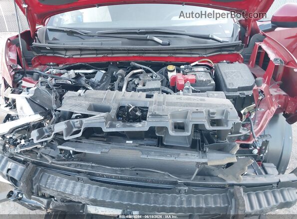 3N8AP6CB1SL385627 2025 NISSAN KICKS Red Rear view
