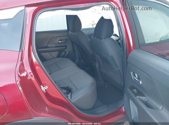 3N8AP6CB1SL385627 2025 NISSAN KICKS Red VIN sticker view
