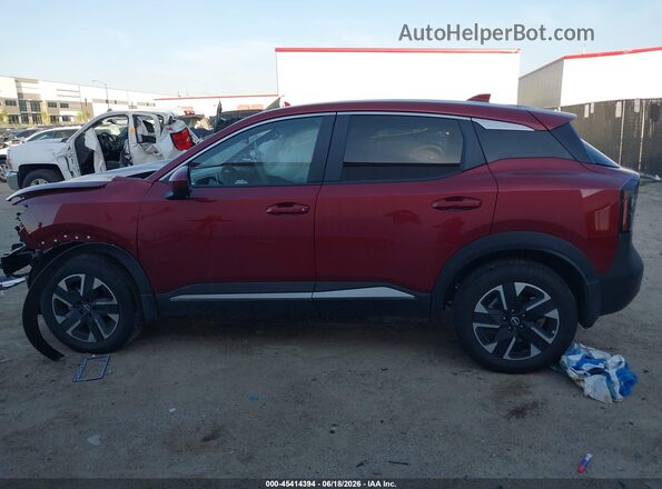 3N8AP6CB1SL385627 2025 NISSAN KICKS Red 360 interior view