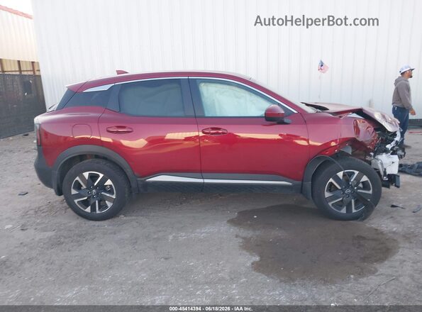 3N8AP6CB1SL385627 2025 NISSAN KICKS Red Rear interior view