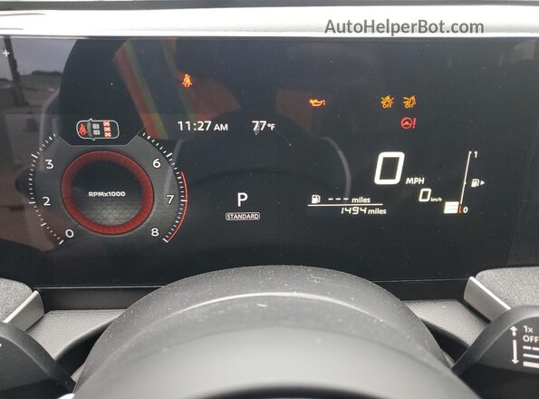 3N8AP6CB1TL362155 2026 NISSAN KICKS Белый Панорамный вид салона 360°