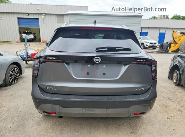 3N8AP6CB1TL362446 2026 NISSAN KICKS Серый Вид сзади