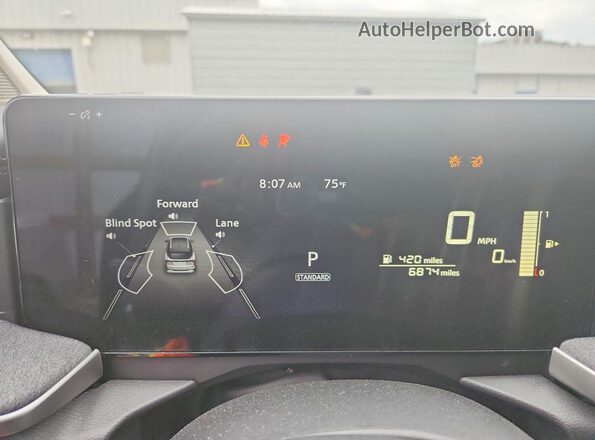 3N8AP6CB1TL362446 2026 NISSAN KICKS Серый Вид щитка приборов
