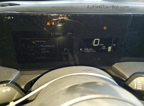 3N8AP6CB2SL405593 2025 NISSAN KICKS Gray Instrument cluster view