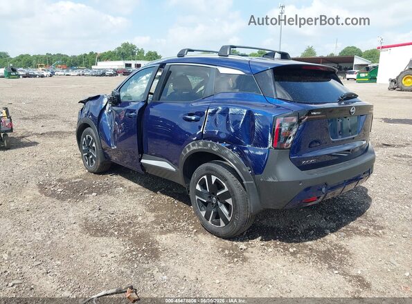 3N8AP6CB2TL371317 2026 NISSAN KICKS Синий Задняя левая четверть
