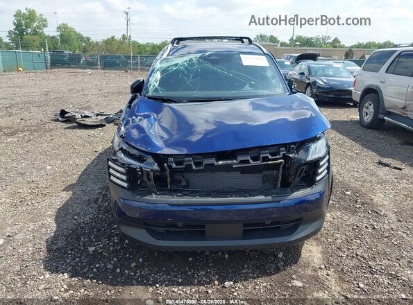 3N8AP6CB2TL371317 2026 NISSAN KICKS Синий Вид задней части салона