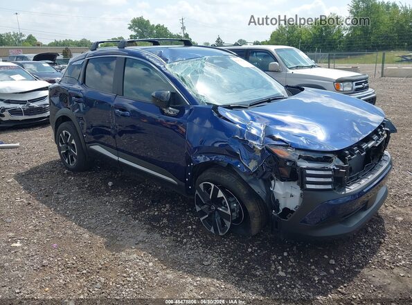 3N8AP6CB2TL371317 2026 NISSAN KICKS Синий Вид спереди