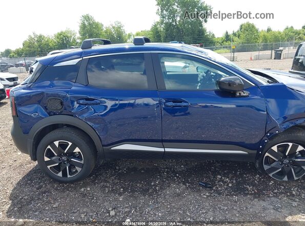 3N8AP6CB2TL371317 2026 NISSAN KICKS Синий Панорамный вид салона 360°