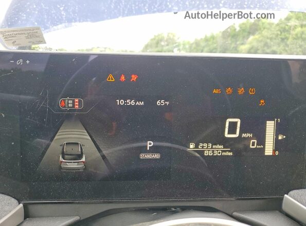 3N8AP6CB3TL319288 2026 NISSAN KICKS Blue Vista del cuadro de instrumentos