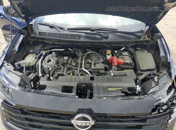 3N8AP6CB3TL319288 2026 NISSAN KICKS Blue Vista del compartimento del motor