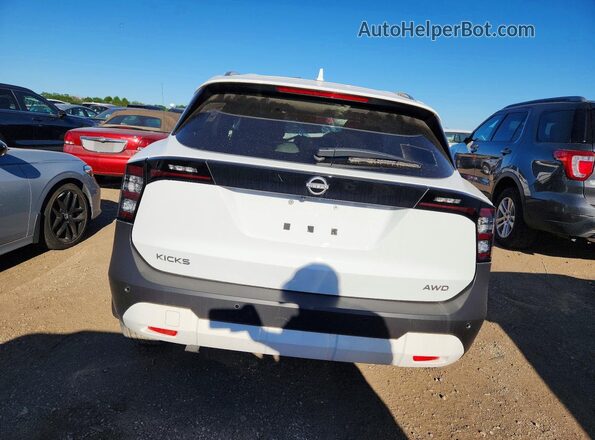 3N8AP6CB6SL409369 2025 NISSAN KICKS White Rear view