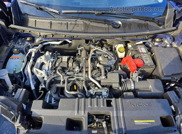 3N8AP6CB6TL301870 2026 NISSAN KICKS Blue Вид підкапотного простору