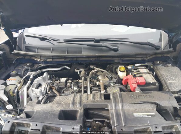 3N8AP6CB7SL331958 2025 NISSAN KICKS Blue უკანა ხედი