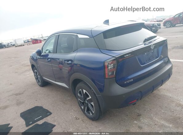3N8AP6CB7SL331958 2025 NISSAN KICKS Blue უკანა მარცხენა