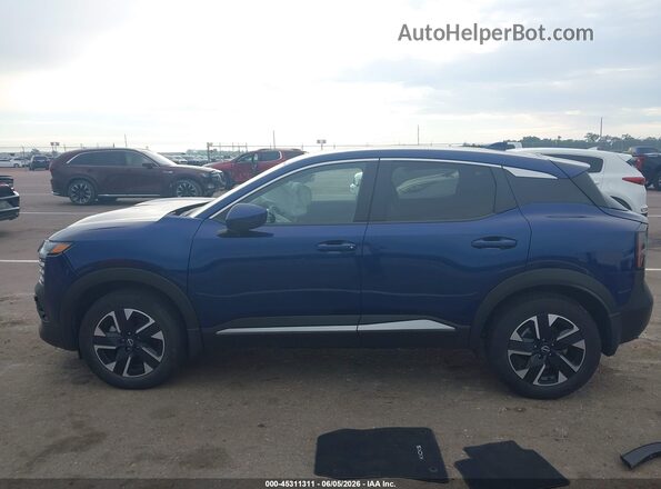 3N8AP6CB7SL331958 2025 NISSAN KICKS Blue სალონის 360-გრადუსიანი ხედი
