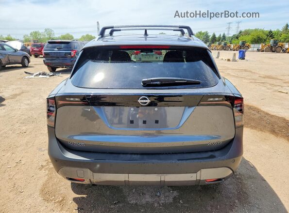 3N8AP6CB7TL352634 2026 NISSAN KICKS Gray Rear view