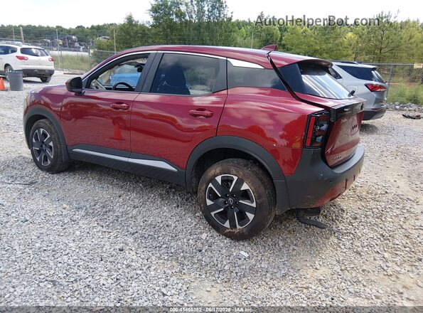 3N8AP6CB8SL372132 2025 NISSAN KICKS Red Rear left