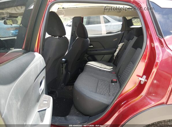 3N8AP6CB8SL372132 2025 NISSAN KICKS Red VIN sticker view
