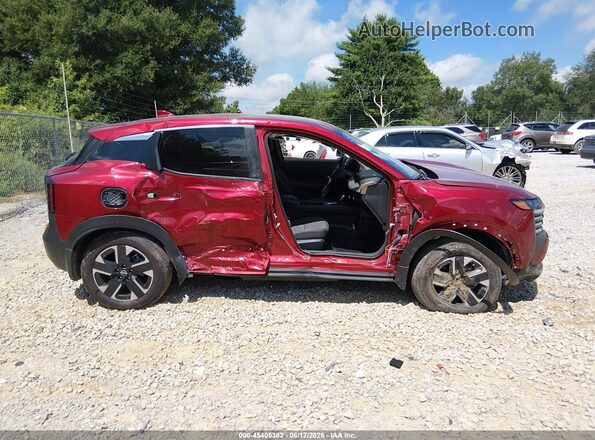 3N8AP6CB8SL372132 2025 NISSAN KICKS Red Rear interior view