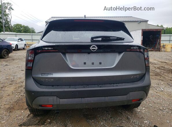 3N8AP6CB9SL436310 2025 NISSAN KICKS Gray Rear view