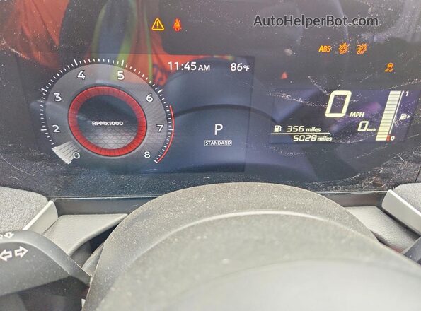 3N8AP6CB9TL389653 2026 NISSAN KICKS Gray Widok zestawu wskaźników