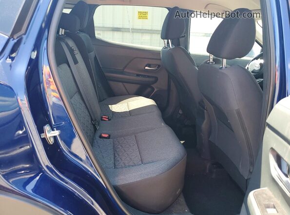 3N8AP6CBXSL326303 2025 NISSAN KICKS Blue უკანა სალონის ხედი