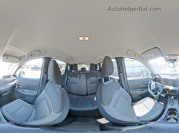 3N8AP6CBXSL326303 2025 NISSAN KICKS Blue სალონის 360-გრადუსიანი ხედი