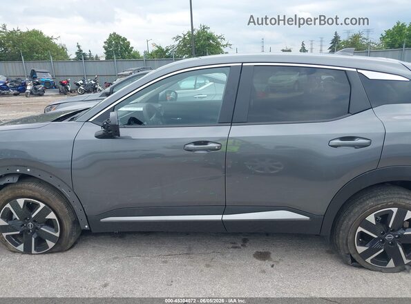 3N8AP6CBXSL335938 2025 NISSAN KICKS Gray Vista interior de 360 grados