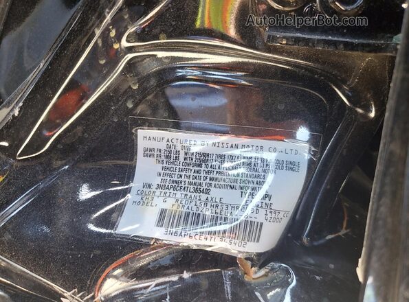 3N8AP6CE4TL365402 2026 NISSAN KICKS Black 