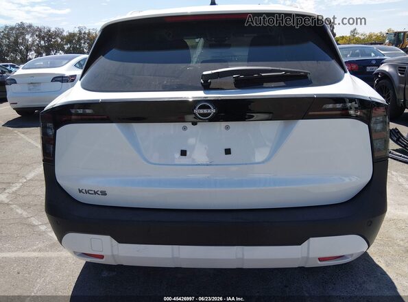 3N8AP6CE4TL411858 2026 NISSAN KICKS White 