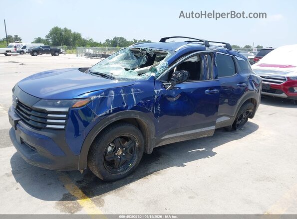 3N8AP6CE8TL356668 2026 NISSAN KICKS Blue Передня ліва чверть
