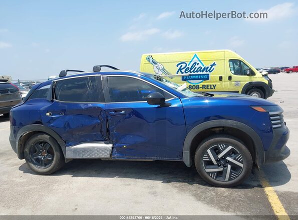 3N8AP6CE8TL356668 2026 NISSAN KICKS Blue Вид задньої частини салону