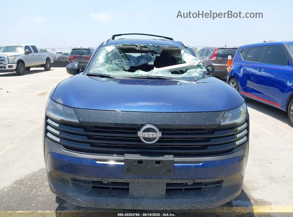 3N8AP6CE8TL356668 2026 NISSAN KICKS Blue Вид щитка приладів