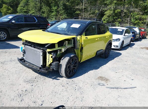 3N8AP6DA2SL314510 2025 NISSAN KICKS Yellow წინა მარცხენა ხედი სამი მეოთხედიდან