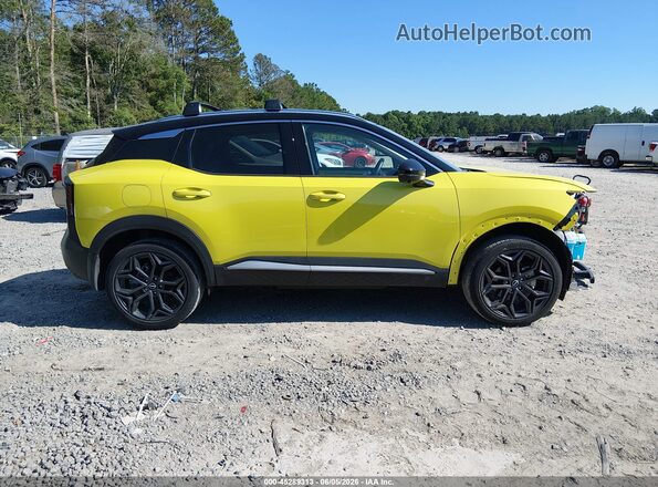 3N8AP6DA2SL314510 2025 NISSAN KICKS Yellow სალონის 360-გრადუსიანი ხედი