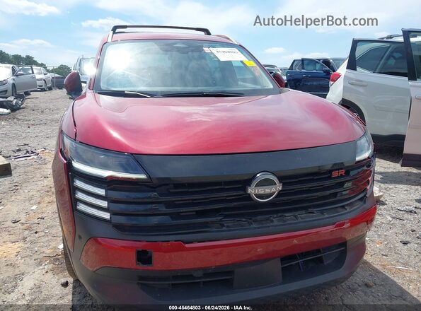 3N8AP6DA6SL402749 2025 NISSAN KICKS Red Instrument cluster view