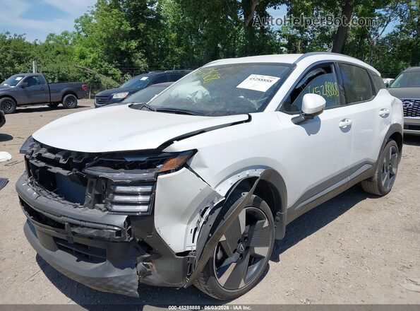 3N8AP6DA8SL327388 2025 NISSAN KICKS White წინა ხედი