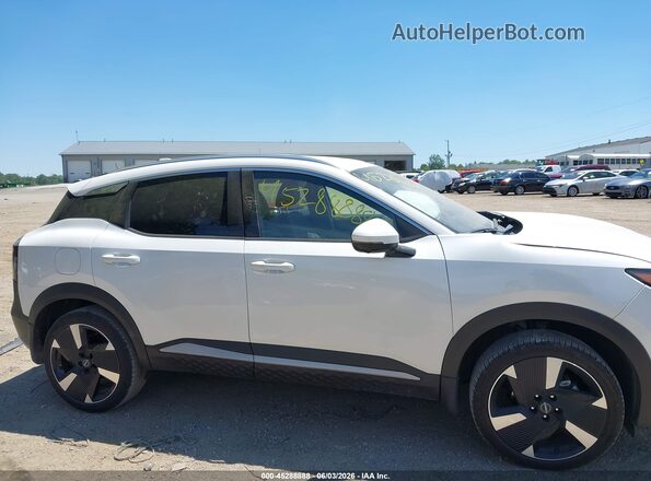 3N8AP6DA8SL327388 2025 NISSAN KICKS White უკანა სალონის ხედი